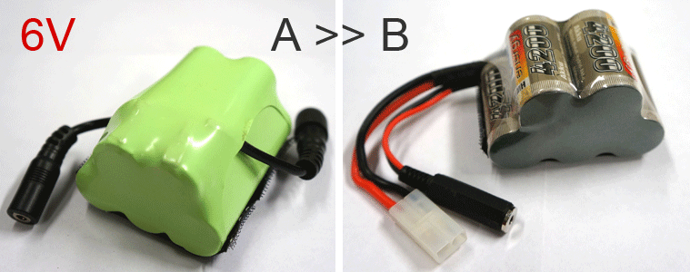 6V accu